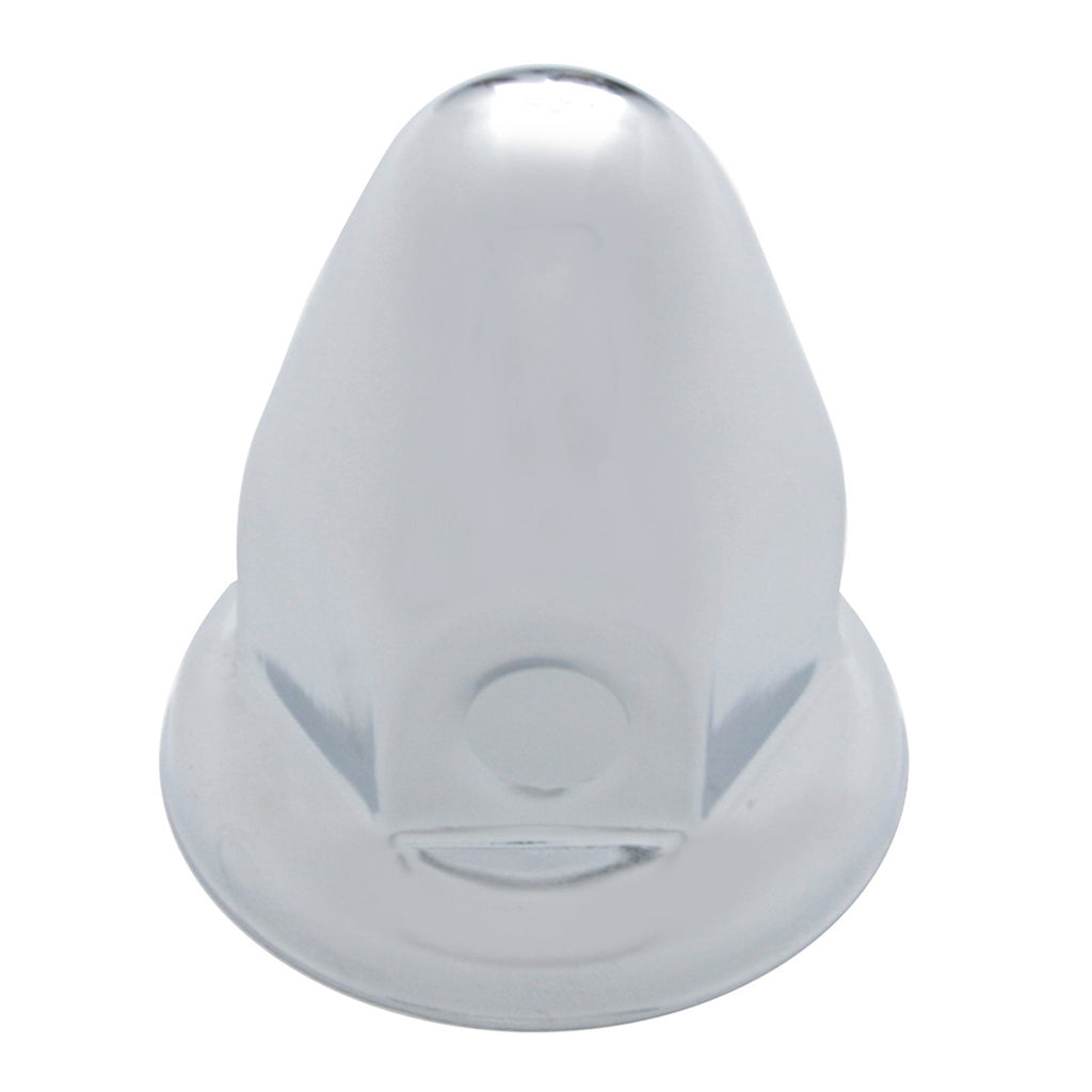 33mm X 2-1/8" Chrome Steel Bullet Nut Cover w Flange (Individual or 10 Pack)