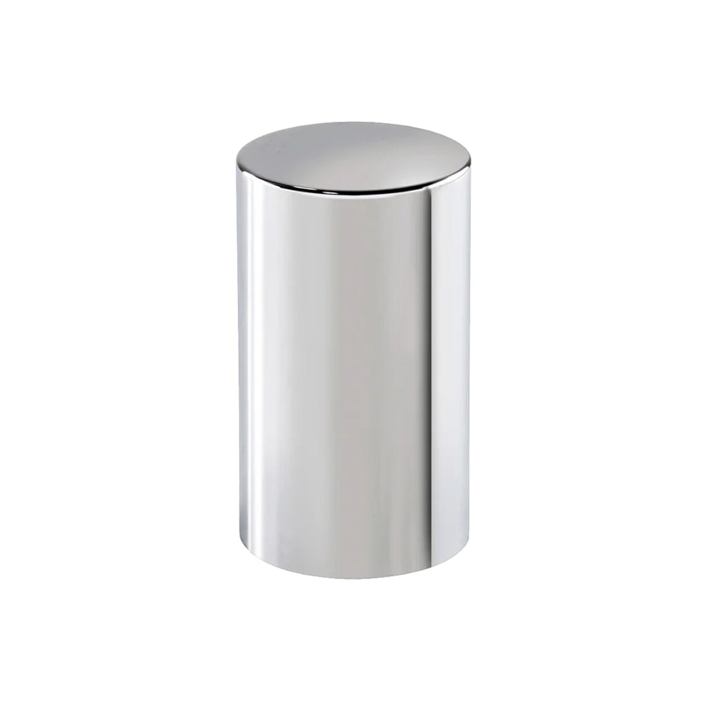 United Pacific 33mm x 3-1/2" Chrome Plastic Cylinder Nut Cover