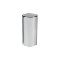 33mm x 4-1/4" Chrome Plastic Tall Cylinder Nut Cover - Thread-On