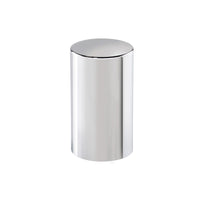 33mm X 3-1/2" Chrome Plastic Cylinder Nut Covers - Push-On