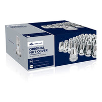 33mm x 2-3/4" Chrome Plastic Original Thread-On Nut Cover