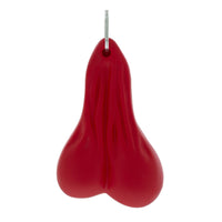 4-1/4" Stress Ballz Novelty Keychain (Blue, Black or Red)