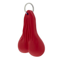 4-1/4" Stress Ballz Novelty Keychain (Blue, Black or Red)
