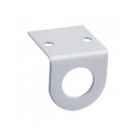 United Pacific - Stainless Steel Mini Light Bracket w Single 13/16" Round Cutout