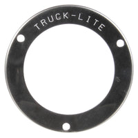 10 Series, Flange Cover, 2-1/2 in Mounts, Used In Round Shape Lights, Silver Stainless Steel