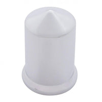 1 1/2" X 3" Chrome Plastic Pointed Nut Cover - Push-On (Individual, 20 or 60 Pack)