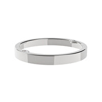 Stainless Steel Low Profile Cab Light Bezel