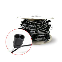 Double Female Bullet Plug Wire Harness w 6" Spacing