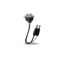 Trux - 3/4″ Clear/Red Marker Round LED Light – 3 Diodes