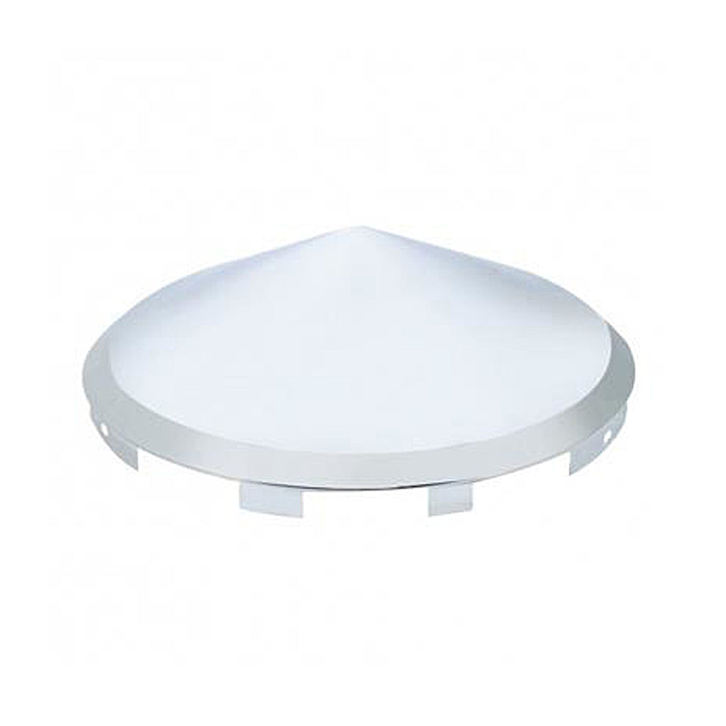 United Pacific - Universal Chrome Pointed Front Hub Cab - 7/16"