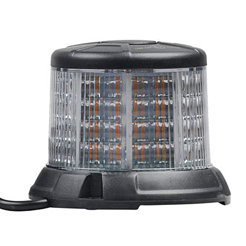 Opti-Luxx - Richmond 4" Class 1 High Profile Beacon Light - Screw Mount (Clear/Amber)