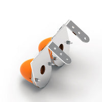 Shift Products - Stainless Steel Mirror Turn Signal Brackets w/ Logo