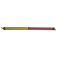 Trux - Dual Revolution 24" Clear Amber to Red Aux. Center Glow LED Strip Light (120 Diodes)