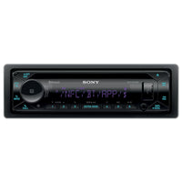 Sony CD receiver with Dual BLUETOOTH® & Two-Zone Color Illuminator