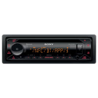 Sony CD receiver with Dual BLUETOOTH® & Two-Zone Color Illuminator