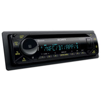 Sony CD receiver with Dual BLUETOOTH® & Two-Zone Color Illuminator