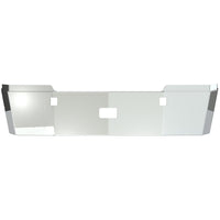 Western Star 5700XE 18" Chromed Steel Bumper with Tow Pin Holes