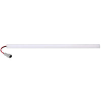 Maxxima - 24" Long 45 Degree Rigid White Linear Interior Strip Light