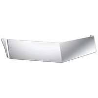 Panelite - Peterbilt 589 Low Roof "V-Bottom" Sun Visor 14" Center, 13" Ends