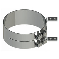 Lincoln Industries - Kenworth Aero Cab 6" Chrome Exhaust Clamp