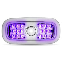 Trux - LED Interior Projector Dome & Map 7-Color Cab Light for Peterbilt – Chrome