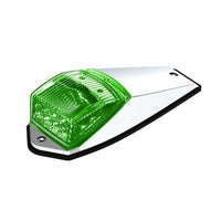 Double Fury 17 LED Light Grakon 5000 Style Square Cab Light (Amber & Blue or Green/Clear Lens)