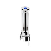 Thread-On Chrome or Matte Black Sonoma Style Gearshift Knob With LED 13/15/18 Speed Adapter (Various Colors)