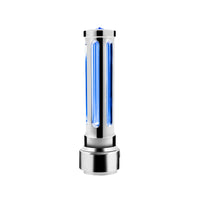 Thread-On Chrome or Matte Black Sonoma Style Gearshift Knob With LED 13/15/18 Speed Adapter (Various Colors)
