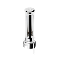 Thread-On Chrome or Matte Black Sonoma Style Gearshift Knob With LED 13/15/18 Speed Adapter (Various Colors)