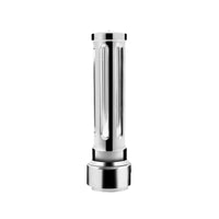Thread-On Chrome or Matte Black Sonoma Style Gearshift Knob With LED 13/15/18 Speed Adapter (Various Colors)
