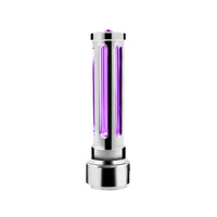 Thread-On Chrome or Matte Black Sonoma Style Gearshift Knob With LED 13/15/18 Speed Adapter (Various Colors)