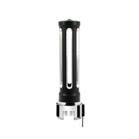 Thread-On Chrome or Matte Black Sonoma Style Gearshift Knob With LED 13/15/18 Speed Adapter (Various Colors)