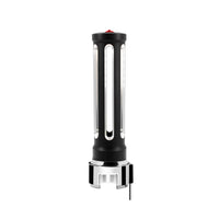 Thread-On Chrome or Matte Black Sonoma Style Gearshift Knob With LED 13/15/18 Speed Adapter (Various Colors)