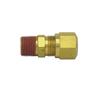 Tectran™ D.O.T. Air Brake Fittings for Nylon Tubing Male Connector 1/2" Tube x 1/4" Thread