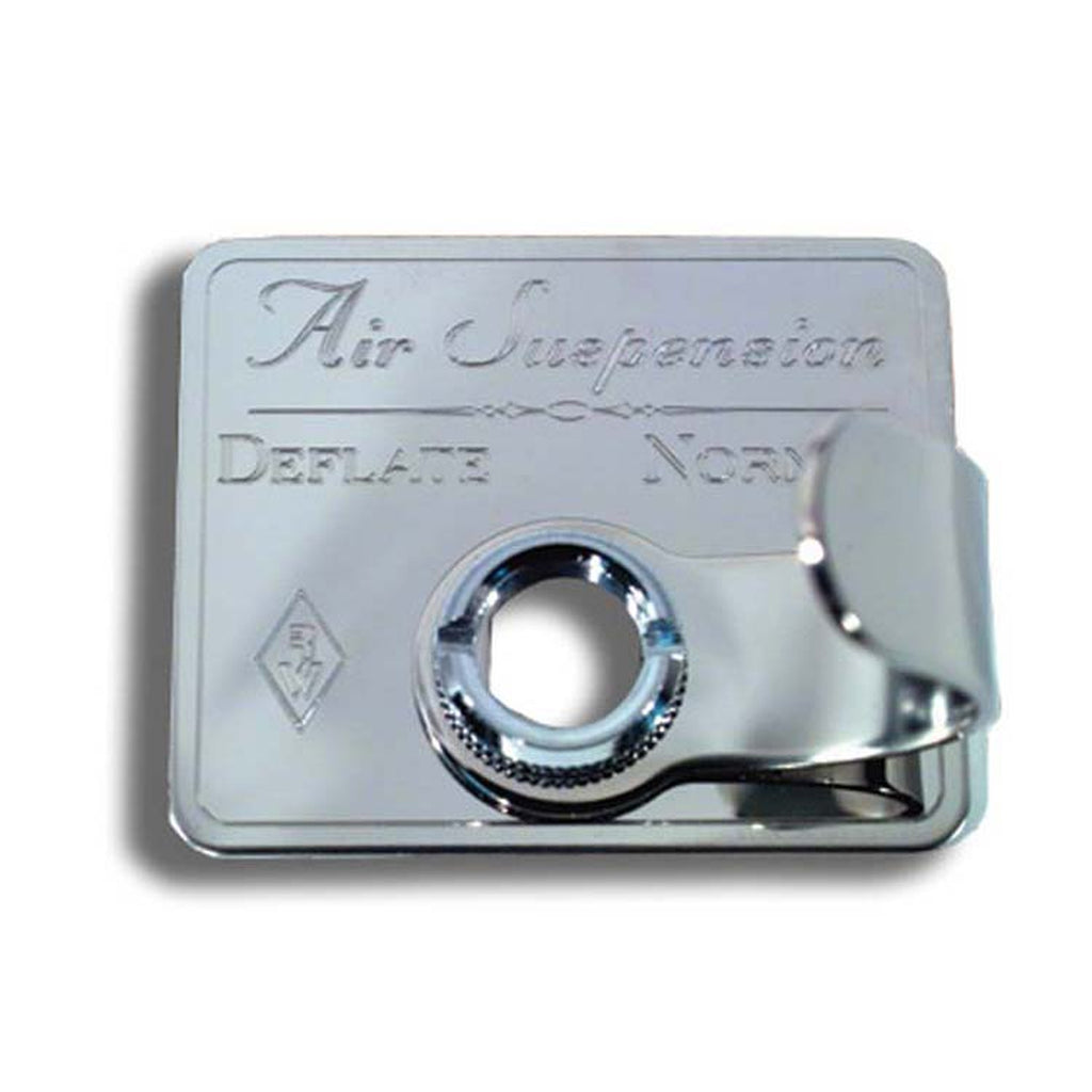 Stainless Steel Air Suspension Switch Guard with Chrome Nut For 2002-2006 Kenworth