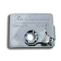 Stainless Steel Air Suspension Switch Guard with Chrome Nut For 2002-2006 Kenworth
