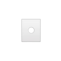 Roadworks - Stainless Steel CB Switch Panels (1 Hole)