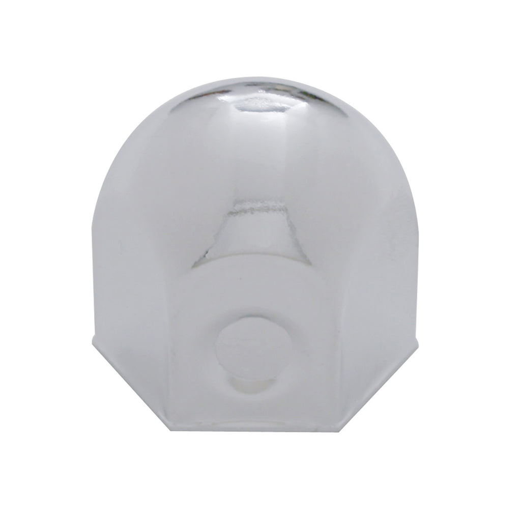 United Pacific - 1-1/8" X 1-1/4" Chrome Steel Standard Nut Cover