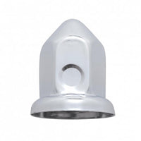 United Pacific - 33mm X 2-3/8" Stainless Pointed Nut Cover With Flange