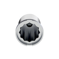 1-1/8" X 1-7/8" Chrome Plastic Pointed Nut Cover - Push-On (Individual or 10 Pack)