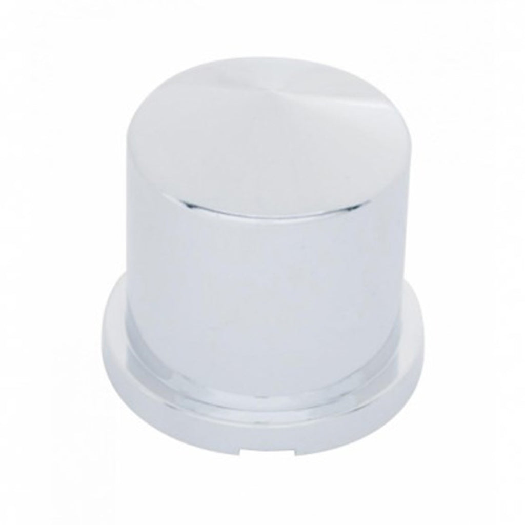 33mm X 1-7/8" Chrome Plastic Pointed Nut Cover - Push-On (Individual or 10 Pack)