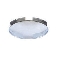 United Pacific - 4 or 5 Even Notched Chrome Dome Front Hubcap - 1" Lip