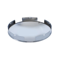 United Pacific - 4 or 5 Even Notched Chrome Dome Front Hubcap - 1" Lip