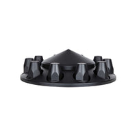 United Pacific - Pointed Front or Rear Axle Cover With 33mm Standard Thread-On Nut Covers - Matte Black