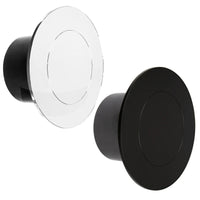 United Pacific - Flat Aero Rear Axle Cover Kit (Chrome or Matte Black)