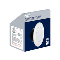 United Pacific - Flat Aero Rear Axle Cover Kit (Chrome or Matte Black)