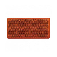 United Pacific - Rectangular Quick Mount Reflector (Red)
