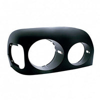 United Pacific - Black Headlight Bezel For 1996-2004 Freightliner Century (Driver or Passenger Side)