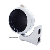 Stainless Steel Guide 682-C Headlight No Bulb With Dual Mode LED Signal (Amber or Clear Lensr)