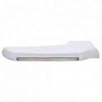 14 Amber LED Front Fender Cover For Peterbilt 388 (2008-2015) & 389 (2008-2023) Chrome Lens (Driver or Passenger Side)